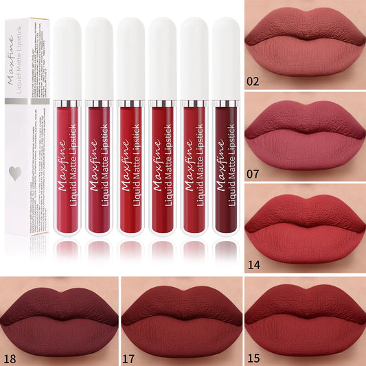 Waterproof Velvet Matte Liquid Lipstick
