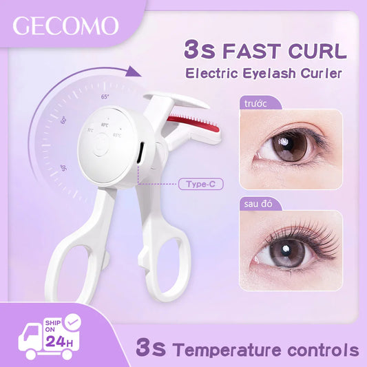 GECOMO Heated Eyelash Curler